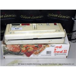 SINBO VACUUM SEALER & DAZEY SEAL A MEAL 2X MONEY