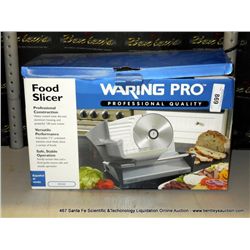 WARNING PRO FS150 FOOD SLICER