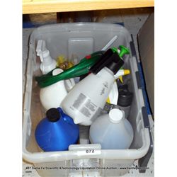BIN: MISCELLANEOUS CLEANING SUPPLIES