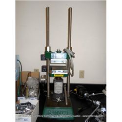 CARVER-C PRESS W/ CARVER 3912 HYDRAULIC