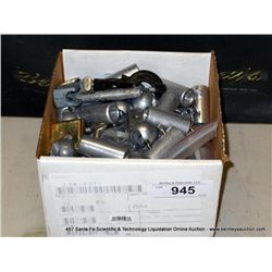 BOX: MISCELLANEOUS LAB STAND FITTINGS