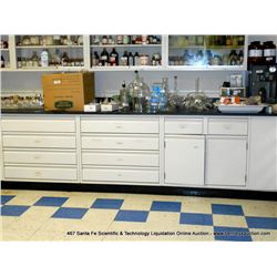 KEWAUNEE METAL & SLATE LAB CABINET /TABLE