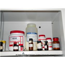 MISCELLANEOUS CHEMICALS TOP SHELF LOT 1021