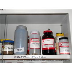 MISCELLANEOUS CHEMICALS TOP SHELF LOT 1023