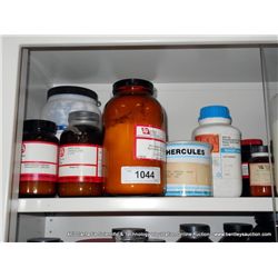 MISCELLANEOUS CHEMICALS TOP SHELF LOT 1024