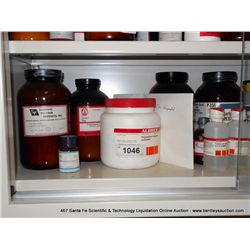 MISCELLANEOUS CHEMICALS BOTTOM SHELF LOT 1024