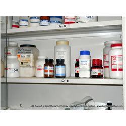 MISCELLANEOUS CHEMICALS MIDDLE/BOTTOM SHELF LOT 1025