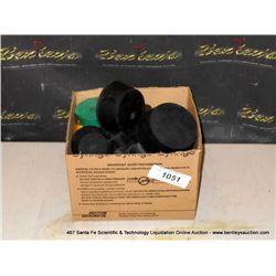 BOX: MISCELLANEOUS RUBBER STOPPERS