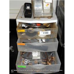 BIN / CONTAINER: MISCELLANEOUS LAB HARDWARE