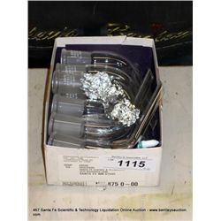 BOX: MISCELLANEOUS PYREX LAB GLASSWARE