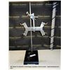 Image 1 : METAL BASE LAB STAND W/ CLAMPS