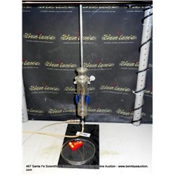 SLATE BASE LAB STAND W/ PERFEKTUM POPPER & SONS GLASSWARE