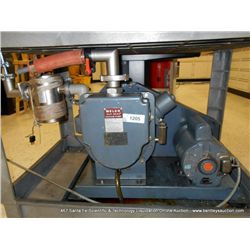 WELCH DUO-SEAL VACUUM PUMP 1347 37292 (GOES W/ LOT 1204)