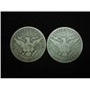 Image 2 : 1912-D & 15-D BARBER HALF DOLLARS BOTH VERY GOODS