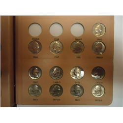 NICE STARTER ALBUM OF WASHINGTON QUARTERS