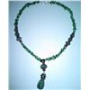 Image 2 : 133.70 Ct Necklace of Ruby,Sapphire and Emerald Sterling 925 Silver
