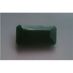 Natural African Emerald Beryl 43.50 Ct Rectangular Cut Stone