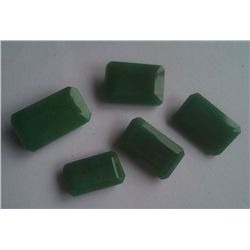 Natural African Emerald Beryl 78.20 Ct Rectangular Cut Stones