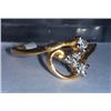 Image 2 : 2.41g Ring made of 18kt Gold , 0.12 Ct Diamond