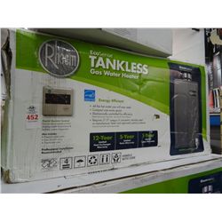 Rheem Tankless Gas Water Heater - Return Item - Cond Unknown