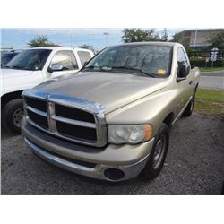 2005 Dodge Ram 1500 SLT Std. Cab Shortbed P/U