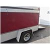 Image 2 : S/A 5' x 10' Pop Top Enclosed Trlr.w/Ramp - No Title Needed - Reg. Only