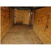 Image 4 : S/A 5' x 10' Pop Top Enclosed Trlr.w/Ramp - No Title Needed - Reg. Only