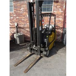 Yale #6C40 4K Lb. Capacity LP Forklift w/Triple Mast, Sideshift Capable, Shows 10,870 Hrs.