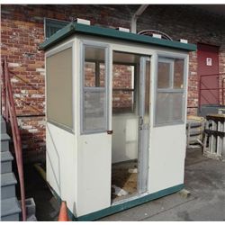 Modular Security Booth