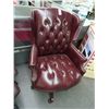 Image 1 : Tufted Leather Armchair