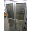 Image 1 : S/S 2-Door In Wall Cabinet