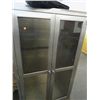 Image 1 : S/S 2-Door In Wall Cabinet