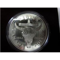 1982 Royal CDN Mint Regina $1 proof coin