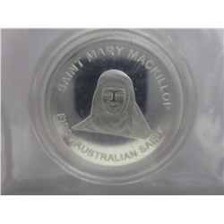 .999 Silver "Saint Mary McKillop" round