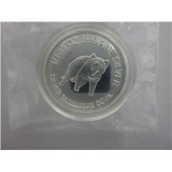 .999 Silver "Tasmanian Devil" round