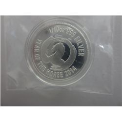 .999 Silver "Year of the Horse" round