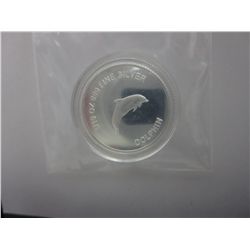 .999 Silver "Dolphin" round