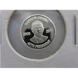 .999 Silver Barack Obama Collector's round
