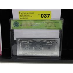 99.9 Pure Silver bank note with certificate