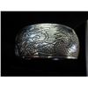 Image 1 : Dragon & Koi fish engraved bangle