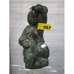 Hand made Wolf original sculpture