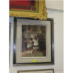 Framed print by Greg Olson: "Melodious Remembered"