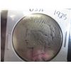 Image 1 : 1925 American $1.00 Silver Peace Dollar
