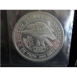 Silver Round, 1 Troy oz. of .999 silver