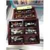 Image 1 : 2 Mini display boxes containing toy cars