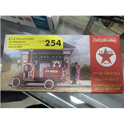 Ertl die cast metal bank - Texaco 1919 GMC tanker