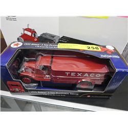 Ertl die cast scale model Texaco bank truck