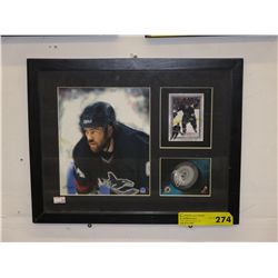 Framed Todd Bertuzzi photographs