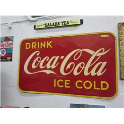 1948 Coca Cola metal sign