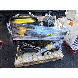 Skid with 2 generators, 2 mowers